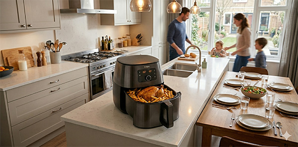 heissluftfritteusen familien
