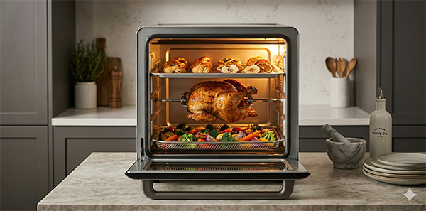 heissluftfritteusen ofen