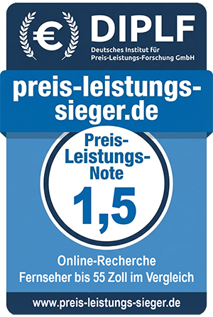 Siegel Preis Leistungs Note Fernseher
