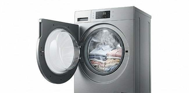 Dampffunktion Waschtrockner